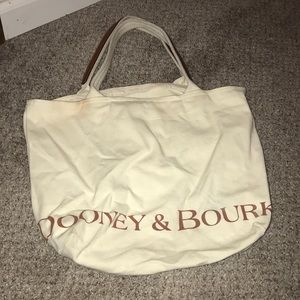 Dooney & bourke canvas tote